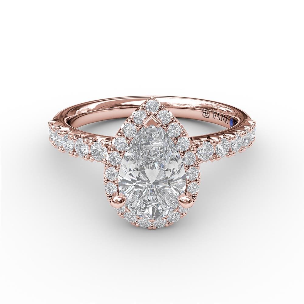 Shop Pear-Shaped Diamond Engagement Rings