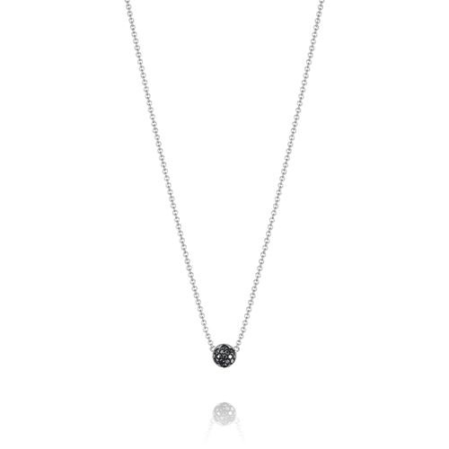 Tacori Sterling Silver Diamond Necklaces. Arthur's Jewelers