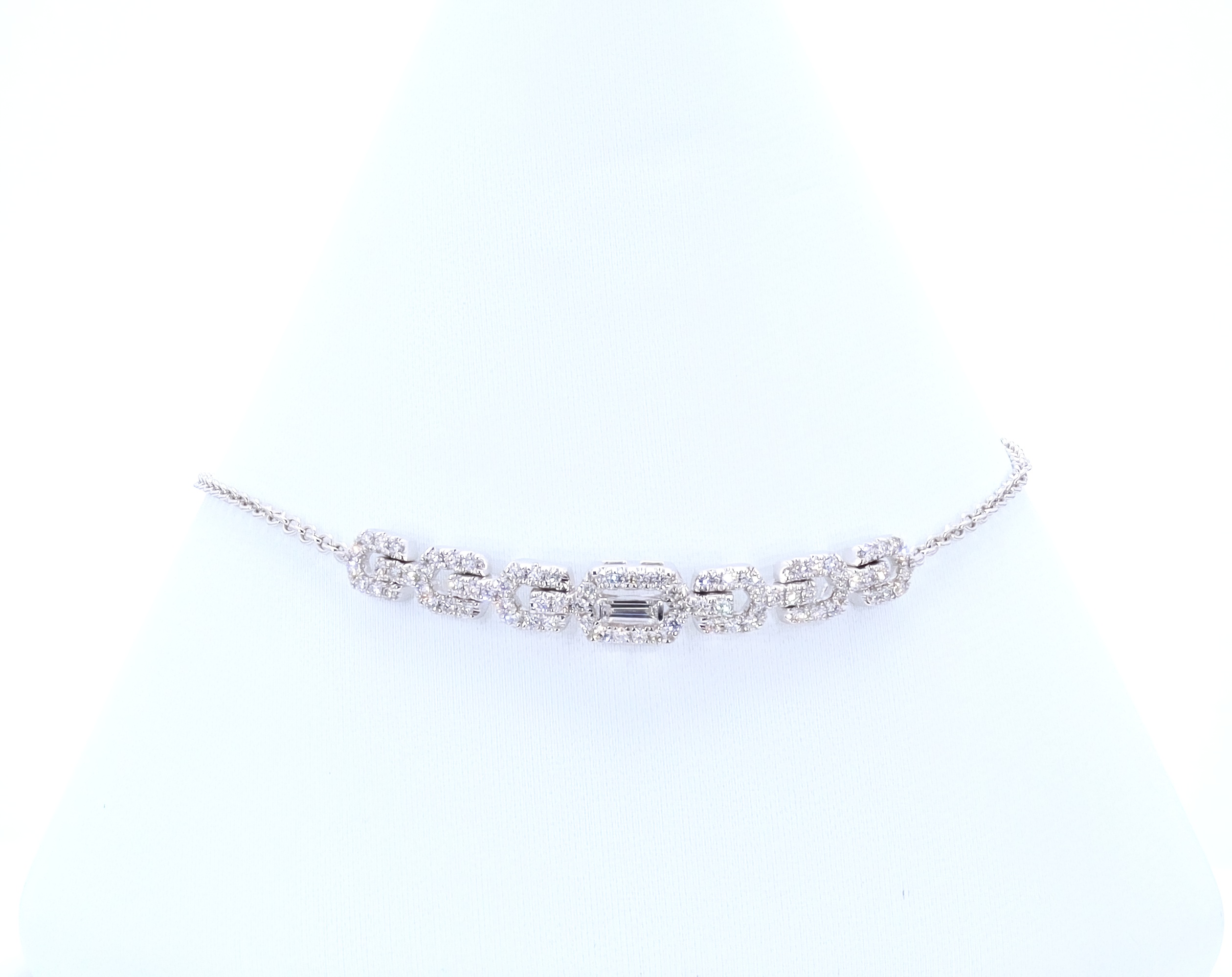 Buy American Diamond Rose Gold Cuff Bracelet online-KARAGIRI | FESTIVE SALE  – Karagiri Global